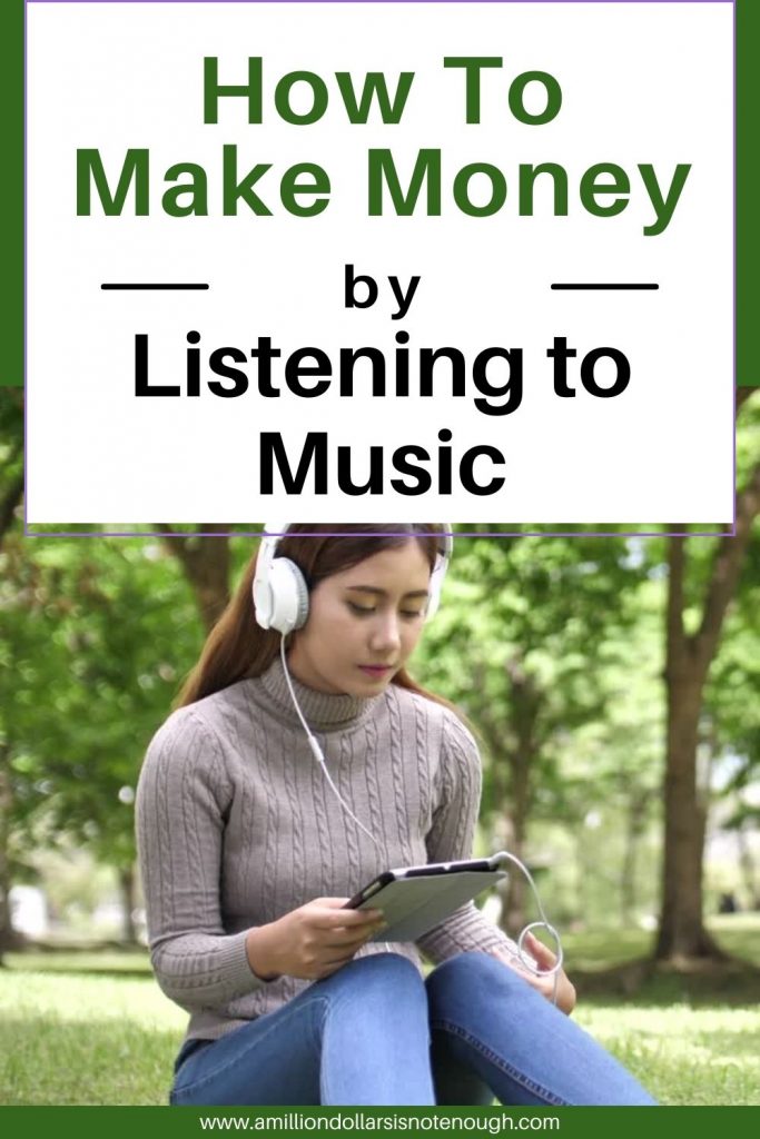 ways to earn money listening to music